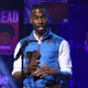 DeRay Mckesson accepts the Best Political Podcast award for ‘Pod Save The People’ onstage during the 2020 iHeartRadio Podcast Awards at iHeartRadio Theater on January 17, 2020, in Burbank, Calif.